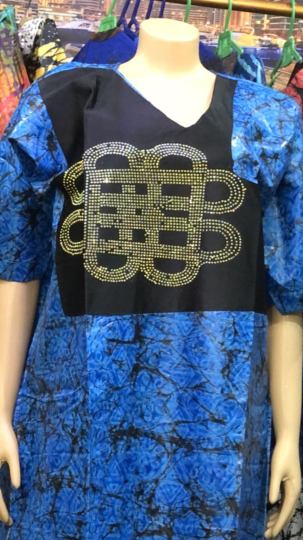 gown with stone(0101)